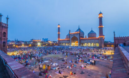 view of Jama Masjid on Eid 2015